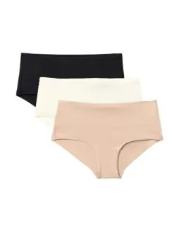 Calida Natural Skin Panty, 3er-Pack Tricolor
