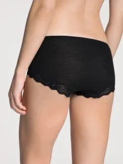 Calida Richesse Lace Panty, Wolle-Seide WS Schwarz -Unterwäsche Verkäufe Calida Richesse Lace Panty regular cut schwarz 24990 996 1632929108