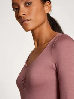 Calida Second Skin Body Dusky Orchid 9 Calida Second Skin Body Dusky Orchid -Unterwäsche Verkäufe Calida Second Skin Body violett 16203 324 2