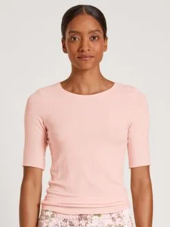 Calida Second Skin Kurzarm-Shirt Mit Seide Pearl Blush -Unterwäsche Verkäufe Calida Second Skin Kurzarm Shirt mit Seide rosa 14656 072 1