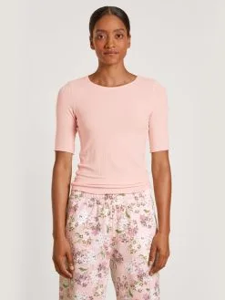 Calida Second Skin Kurzarm-Shirt Mit Seide Pearl Blush -Unterwäsche Verkäufe Calida Second Skin Kurzarm Shirt mit Seide rosa 14656 072 3