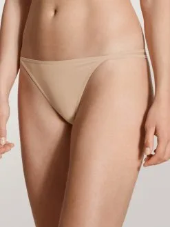 Calida Sensitive String-Tanga, Low Cut Rose Teint