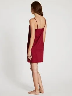 Calida Sensual Secrets Nachthemd Mit Spaghettiträgern, Länge 85cm Rio Red -Unterwäsche Verkäufe Calida Sensual Secrets Nachthemd Laenge 85cm Rot 17131 167 1