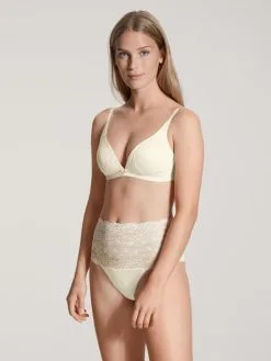 Calida Sensual Secrets Slip, High Waist Alabaster Crème -Unterwäsche Verkäufe Calida Sensual Secrets Slip high waist beige 22034 911 1622641264