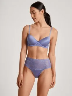Calida Sensual Secrets Slip, High Waist Provence Blue 8 Calida Sensual Secrets Slip, High Waist Provence Blue -Unterwäsche Verkäufe Calida Sensual Secrets Slip high waist violett 21431 371 2