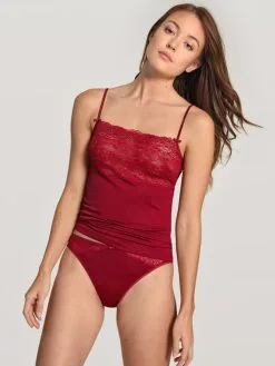 Calida Sensual Secrets Slip, Regular Cut Rio Red -Unterwäsche Verkäufe Calida Sensual Secrets Slip regular cut rot 21932 167 4