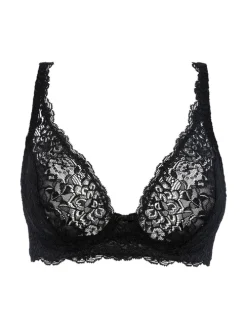 Calida Sensual Secrets Spitzen-BH Ohne Bügel Schwarz 13 Calida Sensual Secrets Spitzen-BH Ohne Bügel Schwarz -Unterwäsche Verkäufe Calida Sensual Secrets Soft Spitzen BH Comfort Rueckenteil ohne Buegel schwarz 03131 992 4