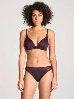 Calida Sensual Secrets Triangel-BH Plum -Unterwäsche Verkäufe Calida Sensual Secrets Spitzen BH ohne Buegel violett 03131 349 1622641282