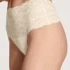 Calida Sensual Secrets String, High Waist Alabaster Crème