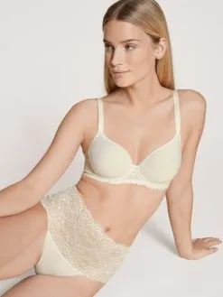 Calida Sensual Secrets String, High Waist Alabaster Crème -Unterwäsche Verkäufe Calida Sensual Secrets String high waist weiss 20931 911 4
