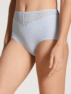 Calida Silky Wool Glam Panty, High Waist Arctic Ice -Unterwäsche Verkäufe Calida Silky Wool Glam Panty high waist blau 24859 521 1