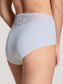 Calida Silky Wool Glam Panty, High Waist Arctic Ice -Unterwäsche Verkäufe Calida Silky Wool Glam Panty high waist blau 24859 521 2