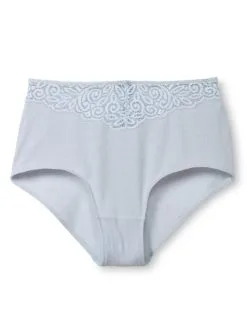 Calida Silky Wool Glam Panty, High Waist Arctic Ice -Unterwäsche Verkäufe Calida Silky Wool Glam Panty high waist blau 24859 521 6