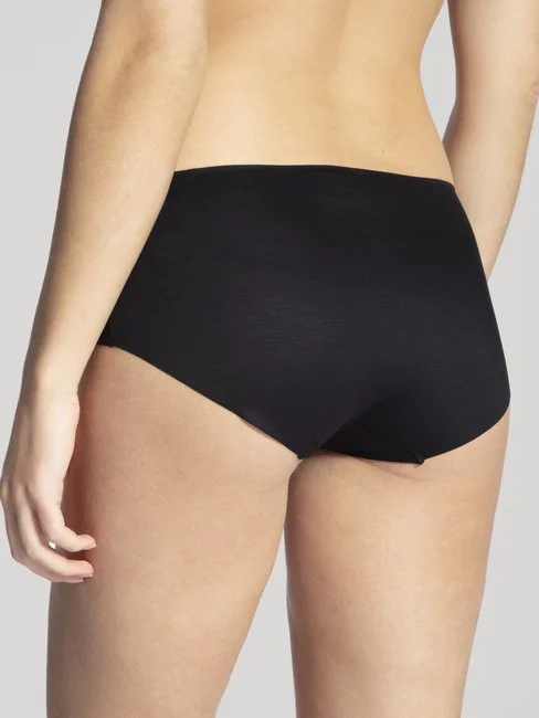 Calida Special Natural Luxe Panty Schwarz 4 Calida Special Natural Luxe Panty Schwarz – Bild 2
