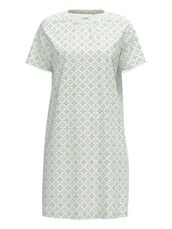 Calida Spring Nights Kurzarm-Nachthemd, Länge 95cm Light Pistache -Unterwäsche Verkäufe Calida Spring Nights Kurzarm Nachthemd Laenge 95cm gruen 30096 670 3