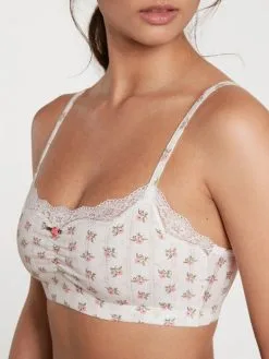 Calida Toujours Print Bustier Star White Print -Unterwäsche Verkäufe Calida Toujours Print Bustier weiss 02238 713 3