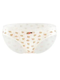 Calida Toujours Print Slip, Low Cut Star White Print -Unterwäsche Verkäufe Calida Toujours Print Slip low cut weiss 22638 713 4