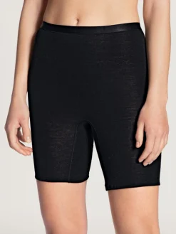 Calida True Confidence Pants Aus Wolle-Seide WS Schwarz