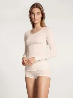 Calida True Confidence Panty Aus Wolle-Seide, High Waist Light Ivory -Unterwäsche Verkäufe Calida True Confidence Panty aus Wolle Seide high waist beige 24435 090 1622640913