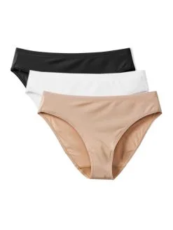 Calida Yellowbration Slip, 3er Pack Tricolor