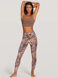 Calida 100% Nature Relax Leggings, Cradle To Cradle Certified® Truffle Brown Print -Unterwäsche Verkäufe Calida 100 Nature Relax Leggings braun 27057 778 3