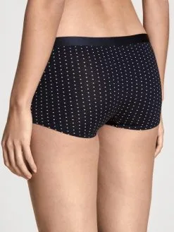 Calida Cate Print Pants, Regular Cut Dark Lapis Blue -Unterwäsche Verkäufe Calida Cate Print Pants blau 24798 339 1