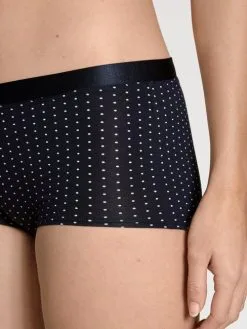 Calida Cate Print Pants, Regular Cut Dark Lapis Blue -Unterwäsche Verkäufe Calida Cate Print Pants blau 24798 339 3