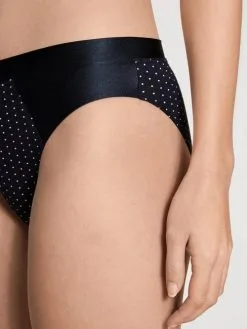 Calida Cate Print Slip, Regular Cut Dark Lapis Blue -Unterwäsche Verkäufe Calida Cate Print Slip blau 22498 339 3