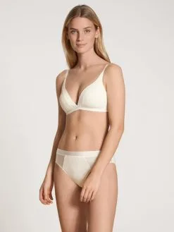 Calida Cate Slip Alabaster Crème -Unterwäsche Verkäufe Calida Cate Slip beige 22658 911 2