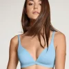 Calida Eco Sense Lace Triangel-BH Mit Schale Cerulean Blue