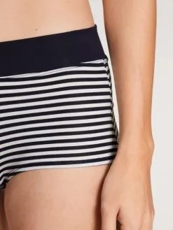 Calida Elastic Pants Dark Lapis Print -Unterwäsche Verkäufe Calida Elastic Pants blau 24230 738 3