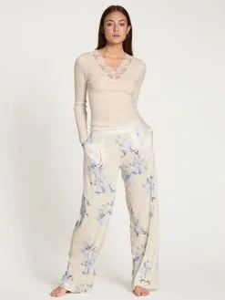 Calida Favourites Seduction Langarm-Shirt Charm Cream -Unterwäsche Verkäufe Calida Favourites Seduction Top langarm beige 15654 904 neu 2