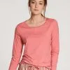 Calida Favourites Blossom Langarm-Shirt Italian Rose -Unterwäsche Verkäufe Calida Favourites Seduction Top langarm rosa 15696 243