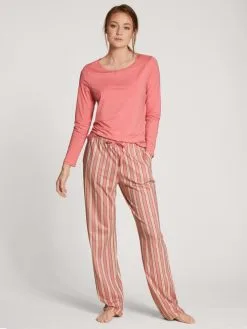 Calida Favourites Blossom Langarm-Shirt Italian Rose -Unterwäsche Verkäufe Calida Favourites Seduction Top langarm rosa 15696 243 2