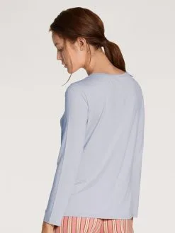 Calida Favourites Seduction Langarm-Shirt Arctic Ice -Unterwäsche Verkäufe Calida Favourites Seduction Top langarm tuerkis 15696 521 neu 1