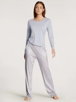 Calida Favourites Seduction Langarm-Shirt Arctic Ice -Unterwäsche Verkäufe Calida Favourites Seduction Top langarm tuerkis 15696 521 neu 2