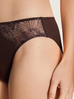 Calida Modal Sense Slip, Regular Cut Espresso Brown 9 Calida Modal Sense Slip, Regular Cut Espresso Brown -Unterwäsche Verkäufe Calida Modal Deluxe Slip braun 22836 099 3