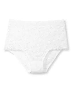 Calida Natural Comfort Lace Slip, High Waist Weiss -Unterwäsche Verkäufe Calida Natural Comfort Lace Slip weiss 22856 001 5