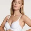 Calida Natural Comfort Lace Spacer-BH Mit Bügel, Komfort Rücken Weiss -Unterwäsche Verkäufe Calida Natural Comfort Lace Spacer BH weiss 03456 001