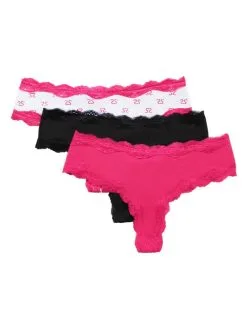 SugarShape 3er Pack String "Pure" Cotton