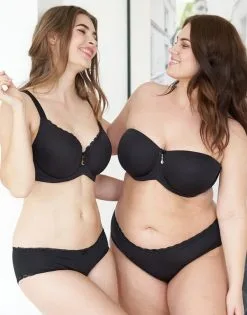 SugarShape BH "Liberty Classic" Black 18 SugarShape BH "Liberty Classic" Black -Unterwäsche Verkäufe sugarshape balconette bh liberty black front editorial double full 1