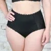 SugarShape High-Waist-Panty "Bella" Black -Unterwäsche Verkäufe sugarshape bella high waist panty front 01