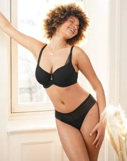 SugarShape BH "Airyn" Black -Unterwäsche Verkäufe sugarshape bh airyn black full front editorial single bhs 75 92 5 hs 100 full 1