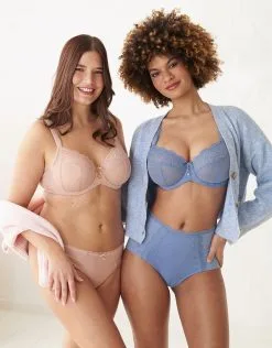 SugarShape BH "Clara Lace" Apricot -Unterwäsche Verkäufe sugarshape bh clara lace apricot front editorial double full 1