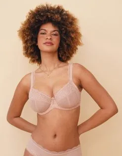 SugarShape BH "Clara Lace" Apricot -Unterwäsche Verkäufe sugarshape bh clara lace apricot front editorial single bh 75 92 5 crop 1