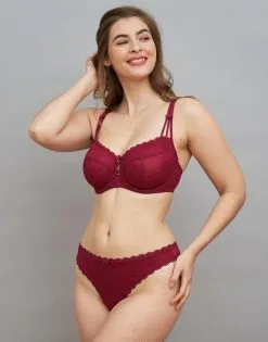 SugarShape String "Sienna" Bordeaux -Unterwäsche Verkäufe sugarshape bh sienna bordeaux string ganz