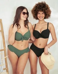 SugarShape Bikini-Slip "Valencia" Olive -Unterwäsche Verkäufe sugarshape bikini slip valencia olive front editorial single double 1