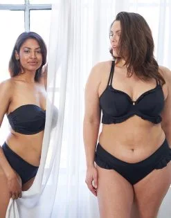 SugarShape Bikini-Top "Valencia" Black -Unterwäsche Verkäufe sugarshape bikini top valencia black editorial double full 3