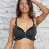 SugarShape Bikini-Top "Valencia" Black -Unterwäsche Verkäufe sugarshape bikini top valencia black front editorial single crop 1