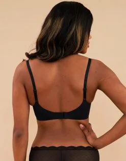 SugarShape Bralette "Clara" Black -Unterwäsche Verkäufe sugarshape bralette clara black back editorial single bhs 75 90 crop 1